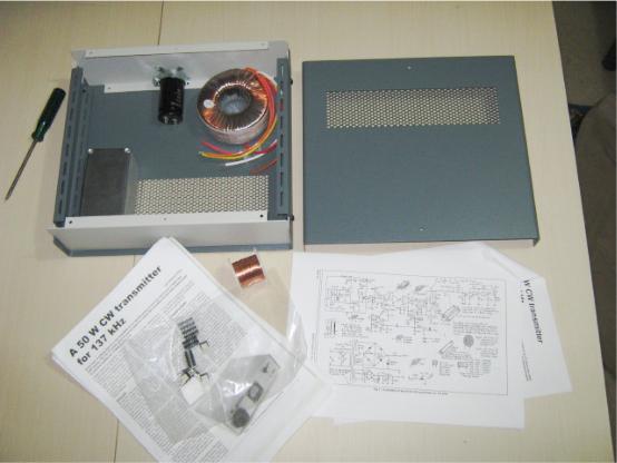 VK4CY/VK4RV 137KHz transmitter - Pix.01